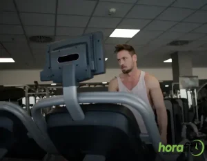 exercício de cardio na academia