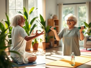 Exercício para Idosos Fazer em Casa: Melhore Sua Saúde e Bem-Estar