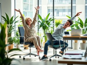 Alongamento Sentada na Cadeira: A Solução Perfeita para o Seu Dia a Dia