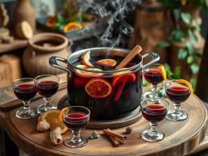 Quentão de Vinho Low Carb para Festa Junina