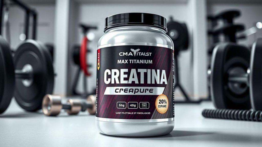 Creatina max titanium tem selo creapure