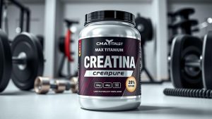 Creatina max titanium tem selo creapure