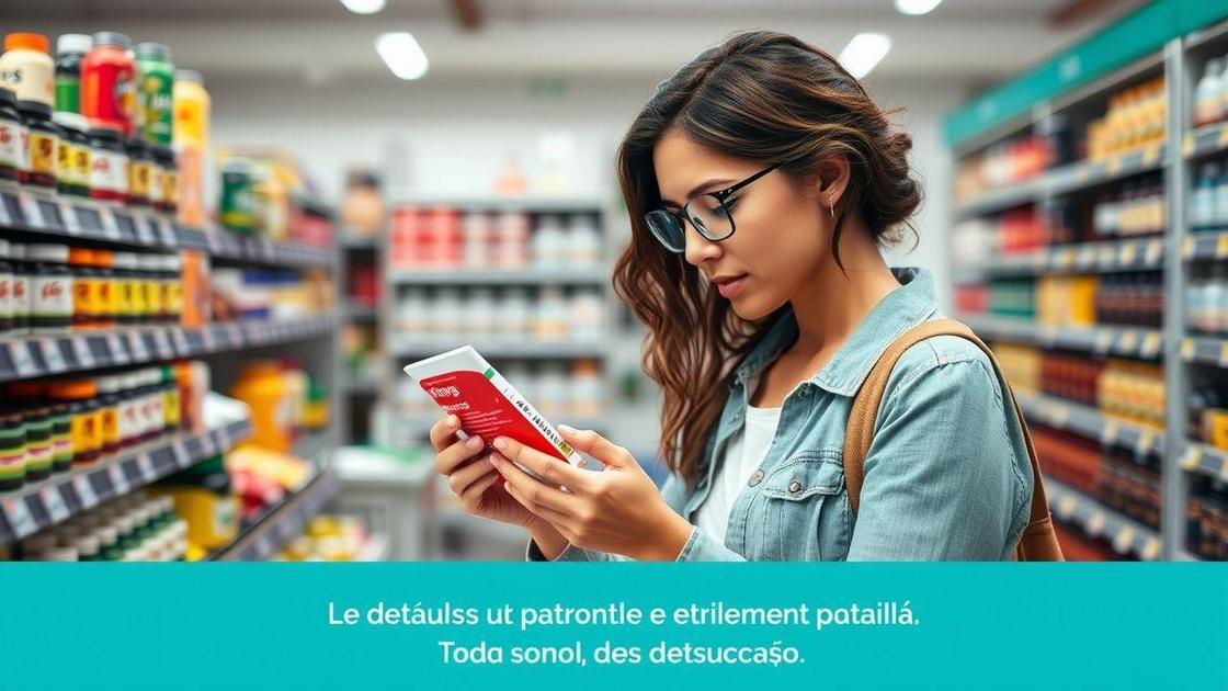 Escolha consciente e atenção ao rótulo