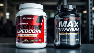 Qual melhor creatina max titanium ou integralmedica