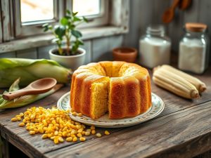 Bolo de Milho Flocão do Sertão