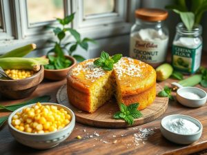 Bolo Milho Verde Festivo Low Carb