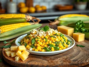 Pamonha Low Carb de Milho Verde com Queijo