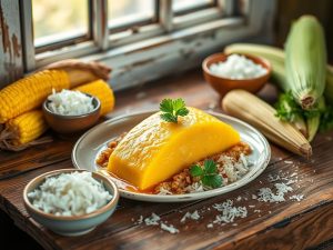 Pamonha Low Carb com Toque de Coco