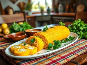 Pamonha Salgada Fit Junina