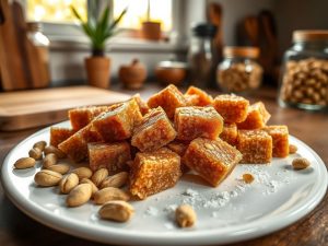 Pé de Moleque com Açúcar Mascavo Fit