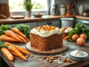 Delícia Low Carb de Bolo de Cenoura