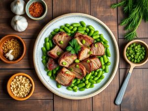 Pinhão com Carne de Porco à Moda Brasileira