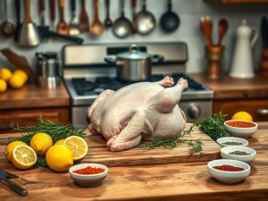 Como Cozinhar Frango Inteiro: O Guia Completo para um Prato Suculento