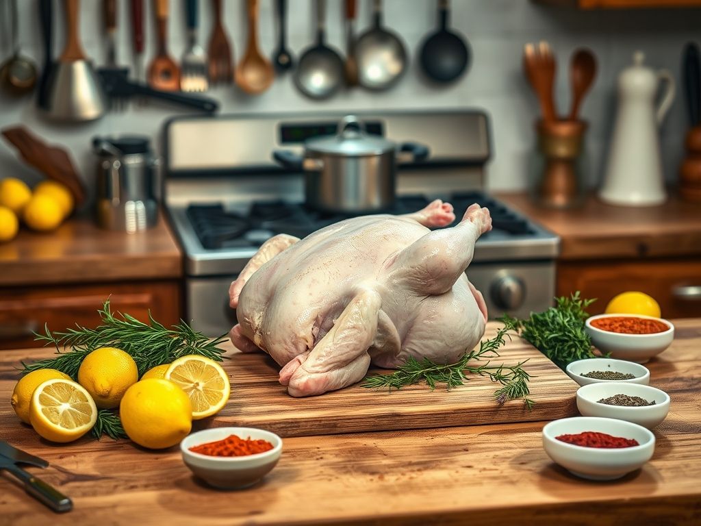 Como Cozinhar Frango Inteiro: O Guia Completo para um Prato Suculento