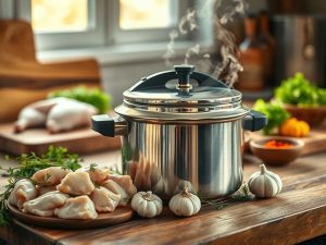 Como Cozinhar Frango na Panela de Pressão: Dicas e Receitas Deliciosas