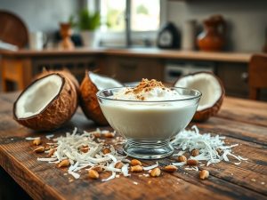 Cocada de Colher Low Carb