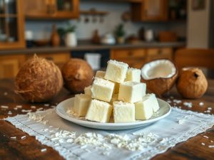 Cocada Cremosa de Leite Condensado Low Carb