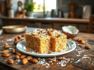Cocada Fácil de Coco e Amêndoas