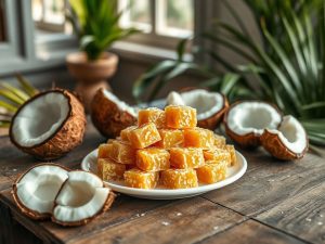 Cocada no Coco Deliciosa Low Carb