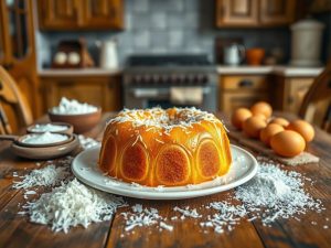 Cocada Simples Low Carb da Festa Junina
