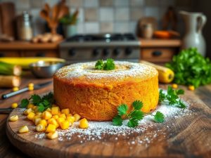 Bolo de Milho Low Carb Festivo