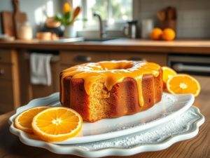 Bolo de Laranja Festivo Low Carb