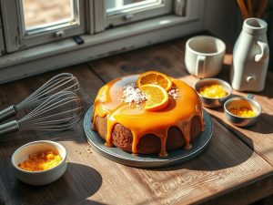 Bolo de Laranja Junino Low Carb