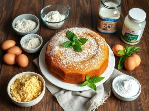 Bolo de Fubá Junino Low Carb