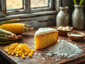 Bolo de Milho com Requeijão do Sertão