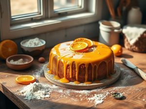 Bolo de Laranja Simples Low Carb