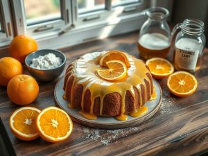 Bolo de Laranja Vegano Festivo