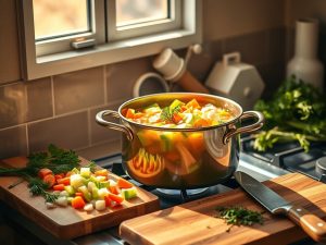 Como Cozinhar Caldo de Legumes: O Guia Completo para um Sabor Inigualável