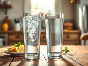 Água com Gás ou Sem: Qual é a Melhor Opção para sua Dieta?