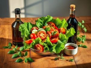 Azeite ou Vinagre para Salada: Qual é a Melhor Opção?