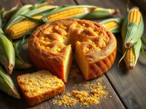 Bolo de Milho com Milharina Festivo
