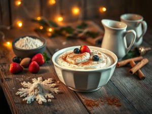 Arroz-Doce Festivo Low Carb