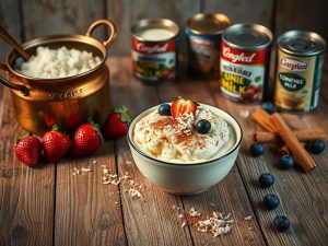 Arroz Doce Três Delícias