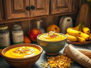 Canjica Amarela Festiva Low Carb