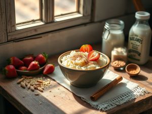 Arroz Doce Cremoso da Vovó com Toque Low Carb