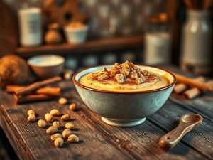 Canjica de Amendoim Low Carb Festiva