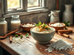 Arroz Doce na Panela de Pressão com Toque de Coco