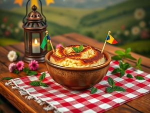 Arroz Doce com Açúcar Queimado da Festa Junina
