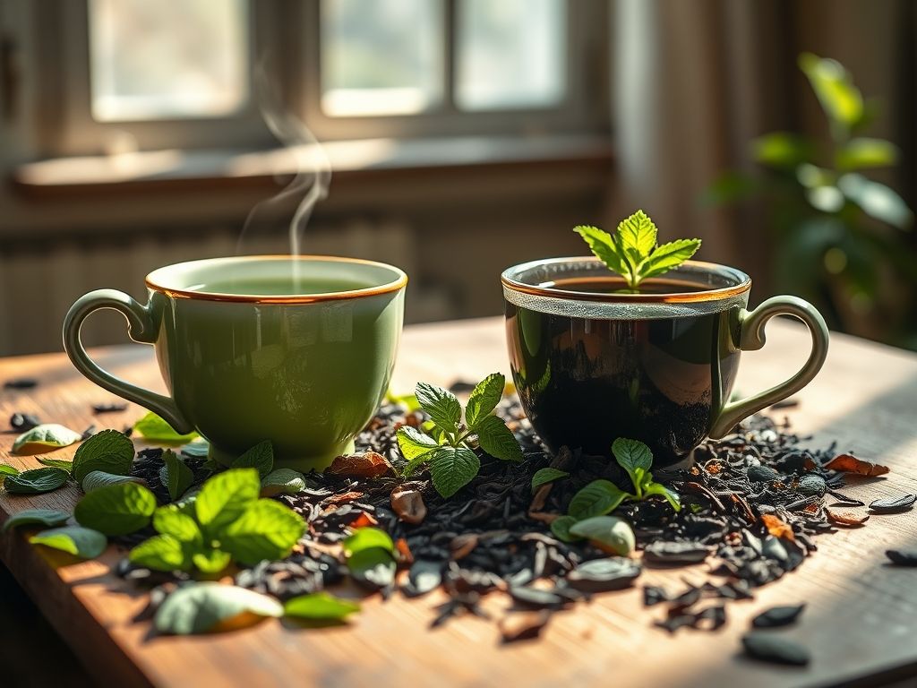 Chá Verde ou Preto: Qual Mais Antioxidante?