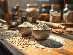 Farinha de Aveia ou Trigo: Qual Escolher para suas Receitas?