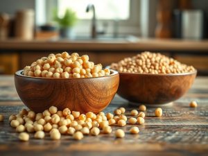 Grão de Bico ou Soja: Qual é o Melhor para Sua Dieta?