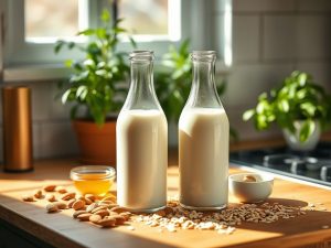 Leite de Amêndoas ou Aveia: Qual a Melhor Opção para Sua Dieta?