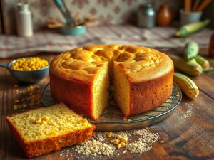 Bolo de Milho Fubá da Vovó