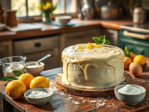 Bolo de Limão Encantado