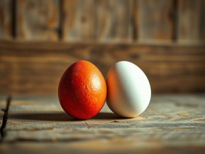 Ovo Branco ou Vermelho: Qual a Diferença?