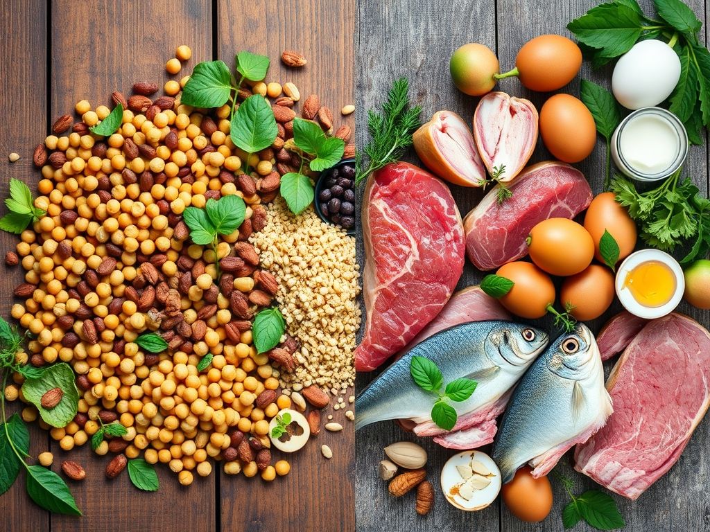 Proteína Vegetal ou Animal: Qual a Diferença?